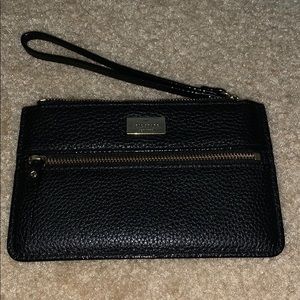 Kate Spade black wristlet